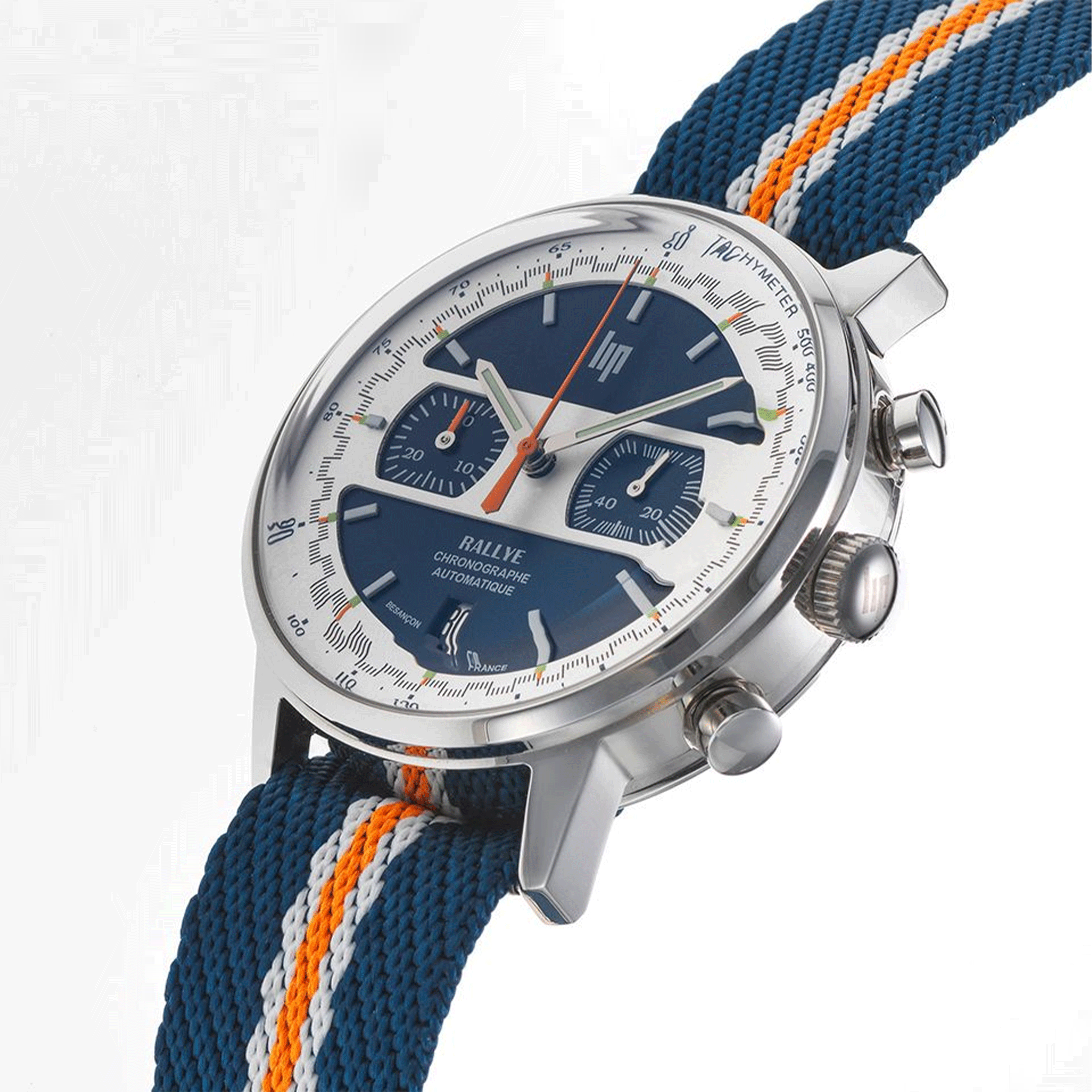 Watch Lip Rallye Chrono Automatic Jacquard 671823 - Lepage
