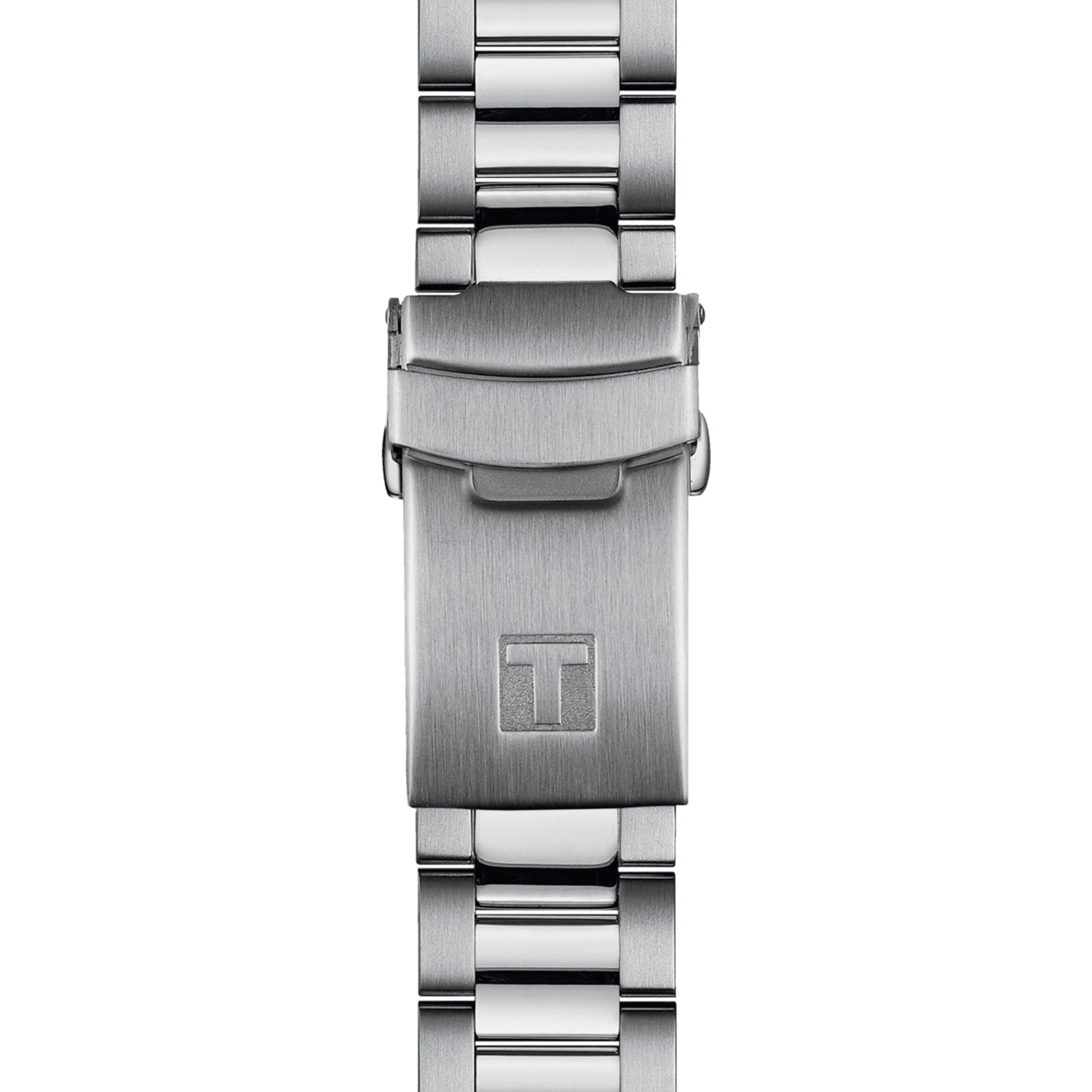 Tissot Seastar 1000 GMT quartz watch black and green bezel black dial steel bracelet 40 mm T120.852.11.051.00