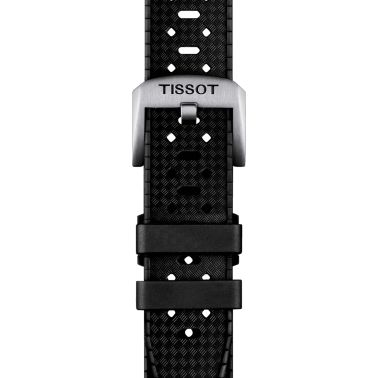 Montre Tissot Seastar 1000 GMT quartz lunette noire cadran noir bracelet caoutchouc noir 40 mm T120.852.17.051.00