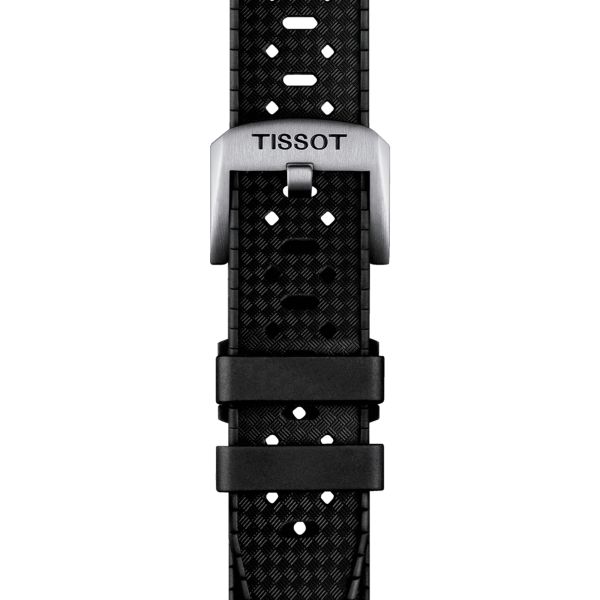 Tissot Seastar 1000 GMT quartz watch black bezel black dial black rubber strap 40 mm T120.852.17.051.00