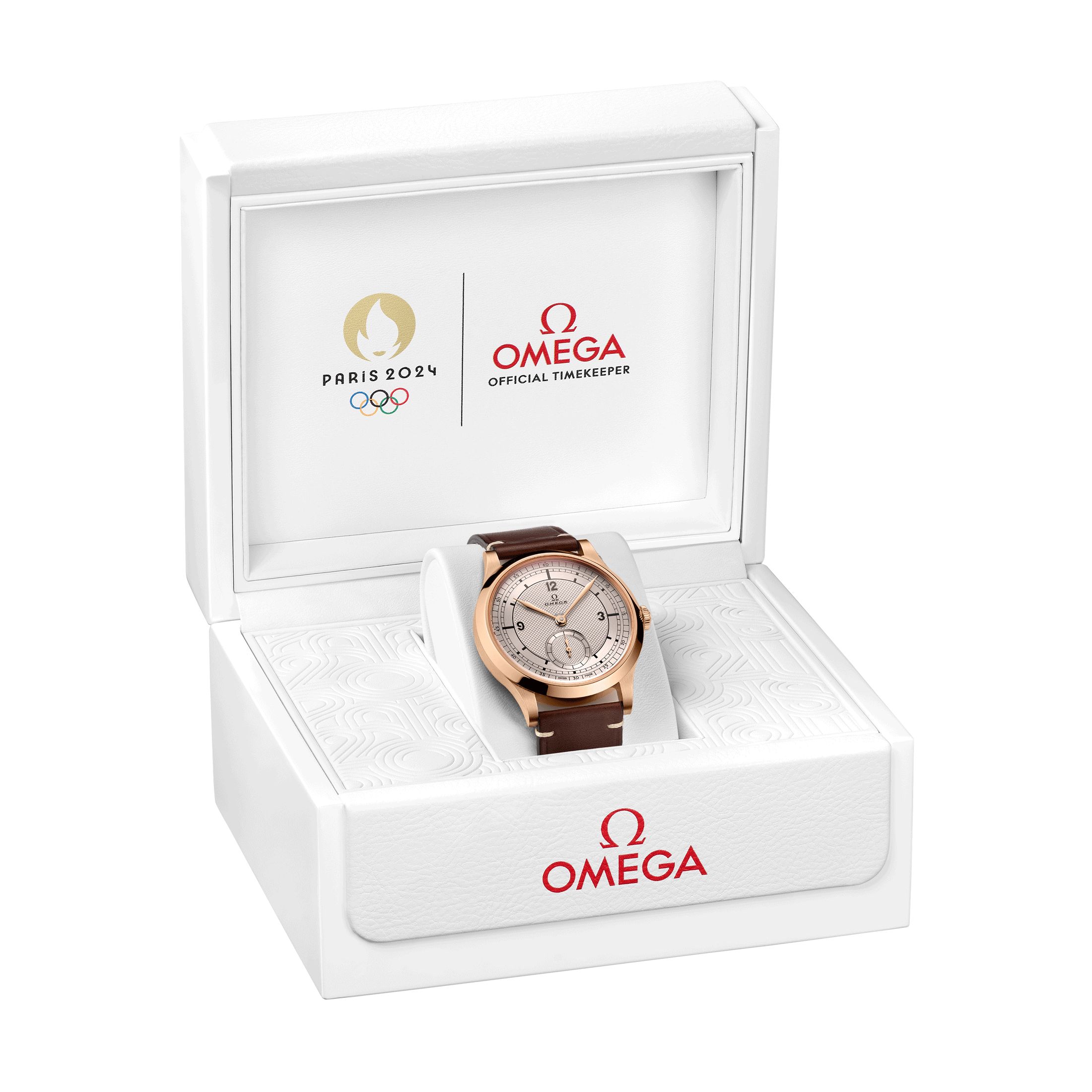 Montre Omega Specialities BG 859 Bronze Gold Paris 2024 Lepage