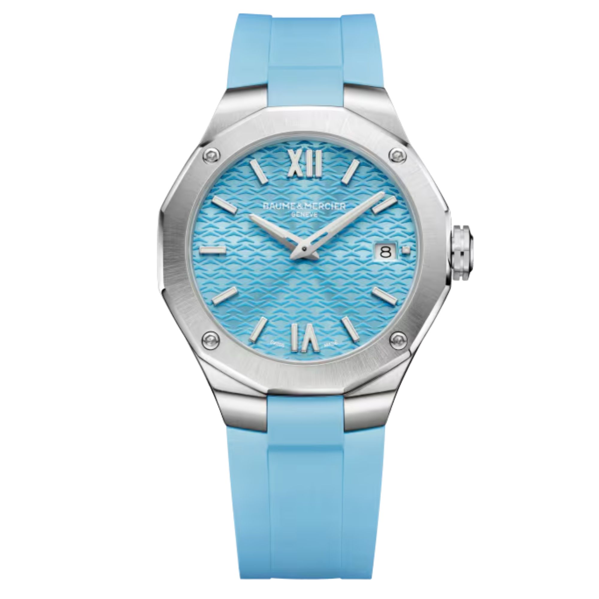 Baume mercier riviera rubber strap hotsell