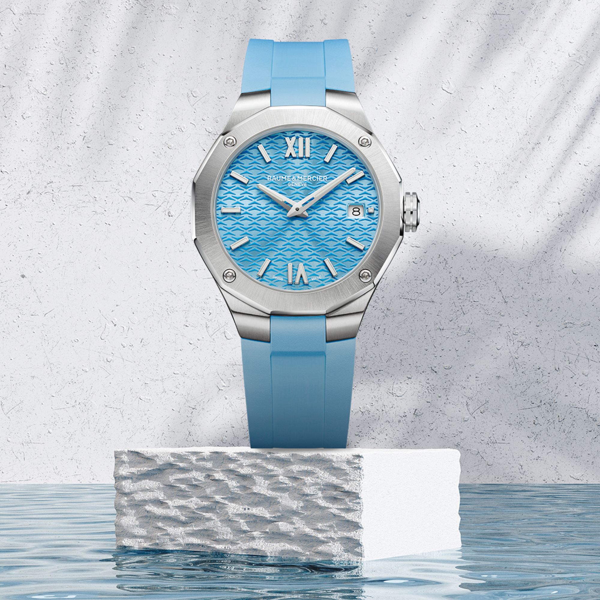 Baume and mercier blue dial clearance