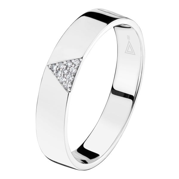 Alliance Lepage la Remarquable or blanc et diamants