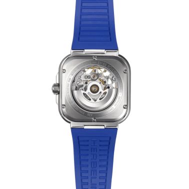 Herbelin Cap Camarat Skeleton Automatic Blue rubber strap 39 x 39 mm