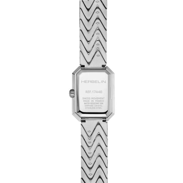 Montre Herbelin Octogone Rectangle quartz 17446B19 Lepage