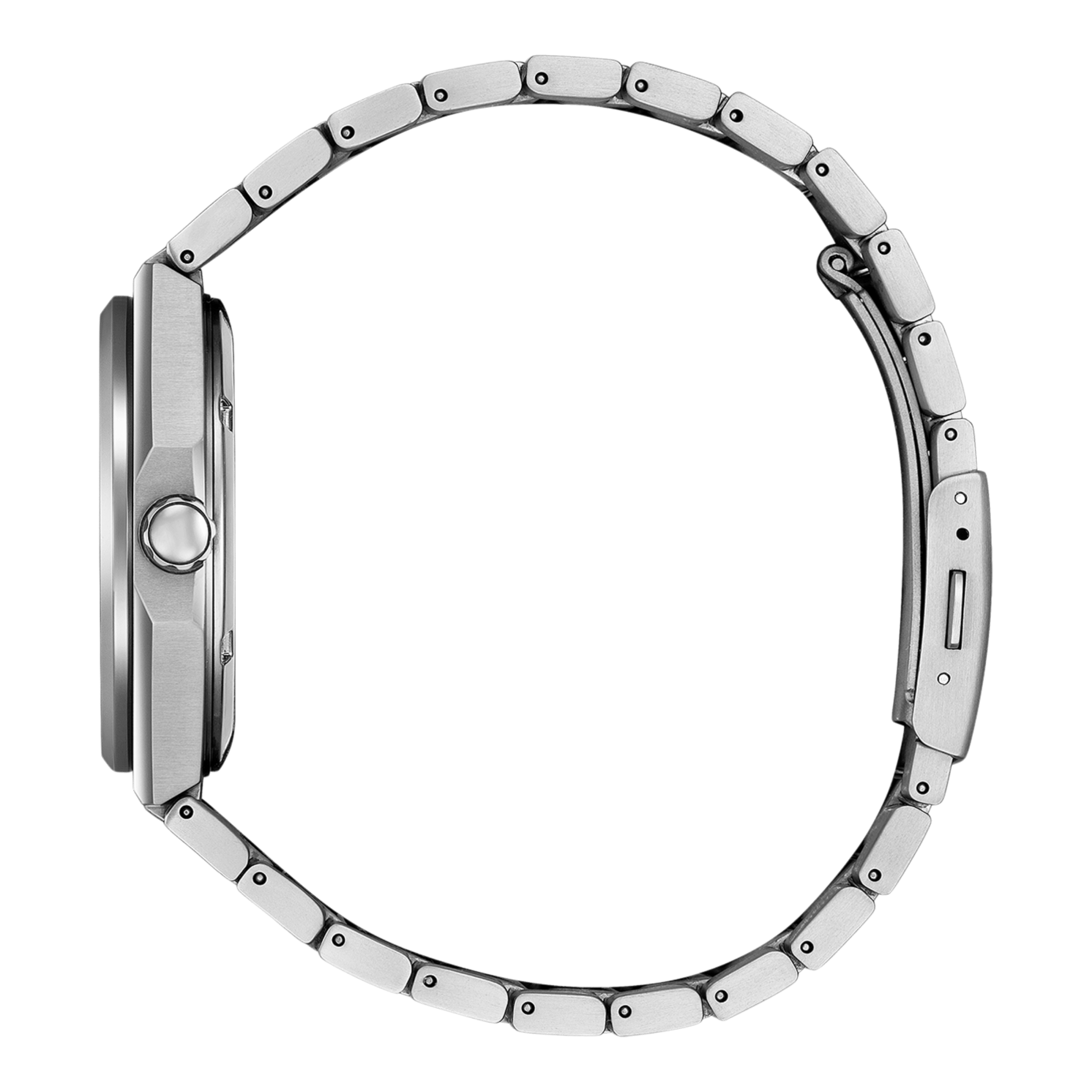 Montre Citizen Super Titanium Day-Date Eco-Drive cadran saumon bracelet titane 39,5 mm