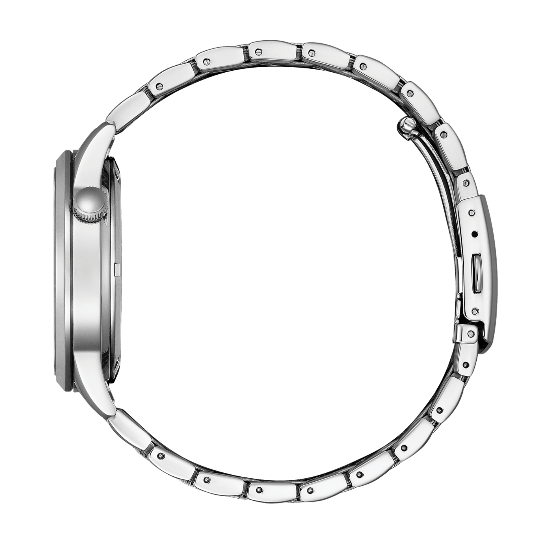 Citizen Platform Elegance Open Heart automatic white dial steel bracelet 40 mm