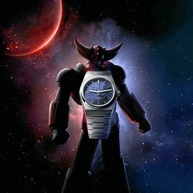 Tissot PRX "UFO Robot Goldorak" Powermatic 80 automatic blue dial steel bracelet 40 mm