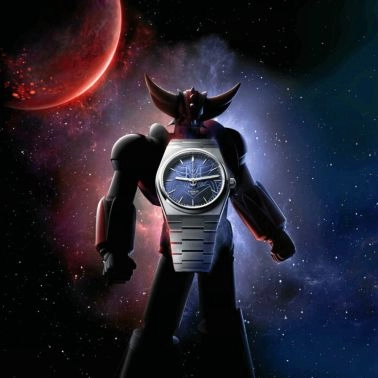 Tissot PRX "UFO Robot Goldorak" Powermatic 80 automatic blue dial steel bracelet 40 mm