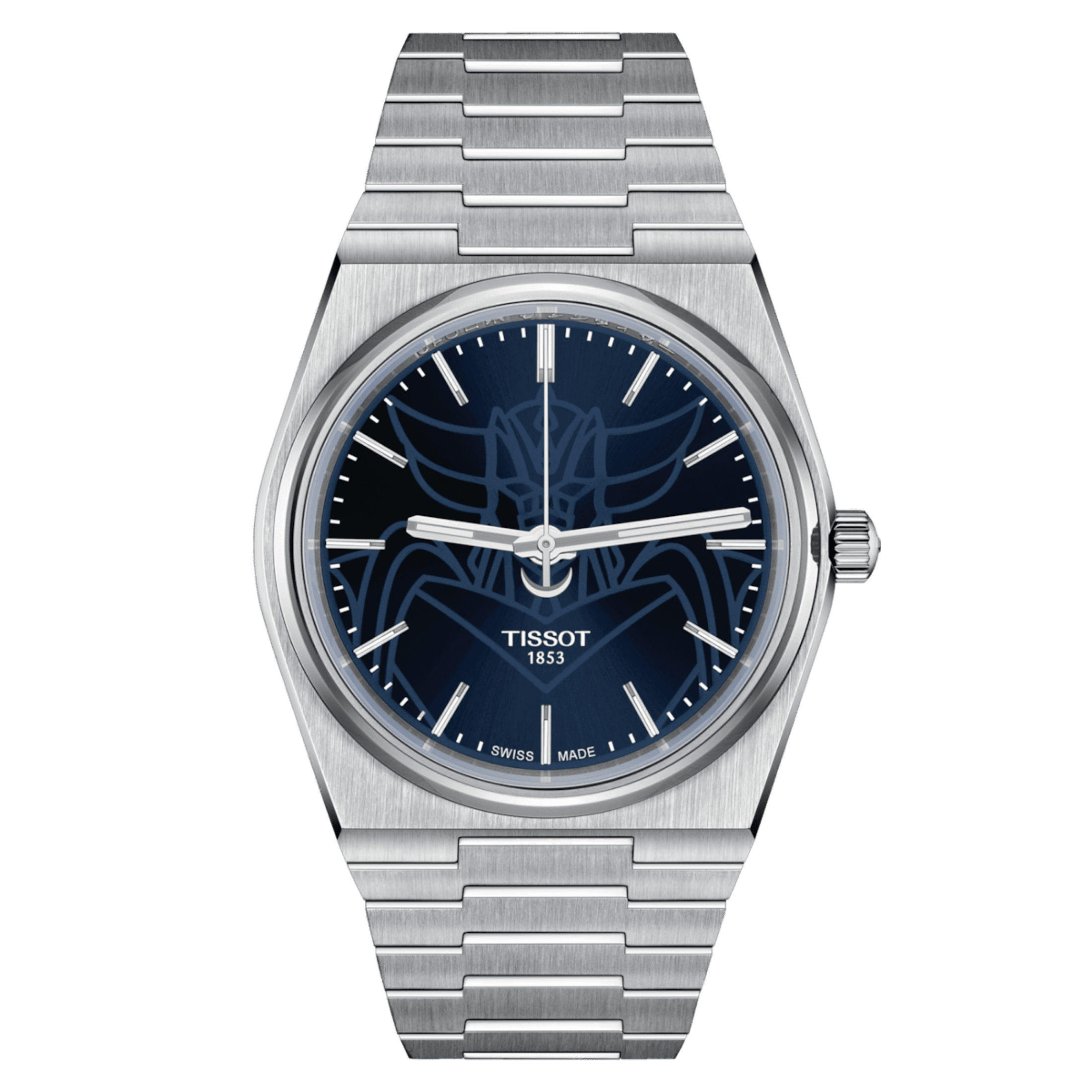 Montre Tissot PRX "UFO Robot Goldorak" Powermatic 80 automatique cadran bleu bracelet acier 40 mm