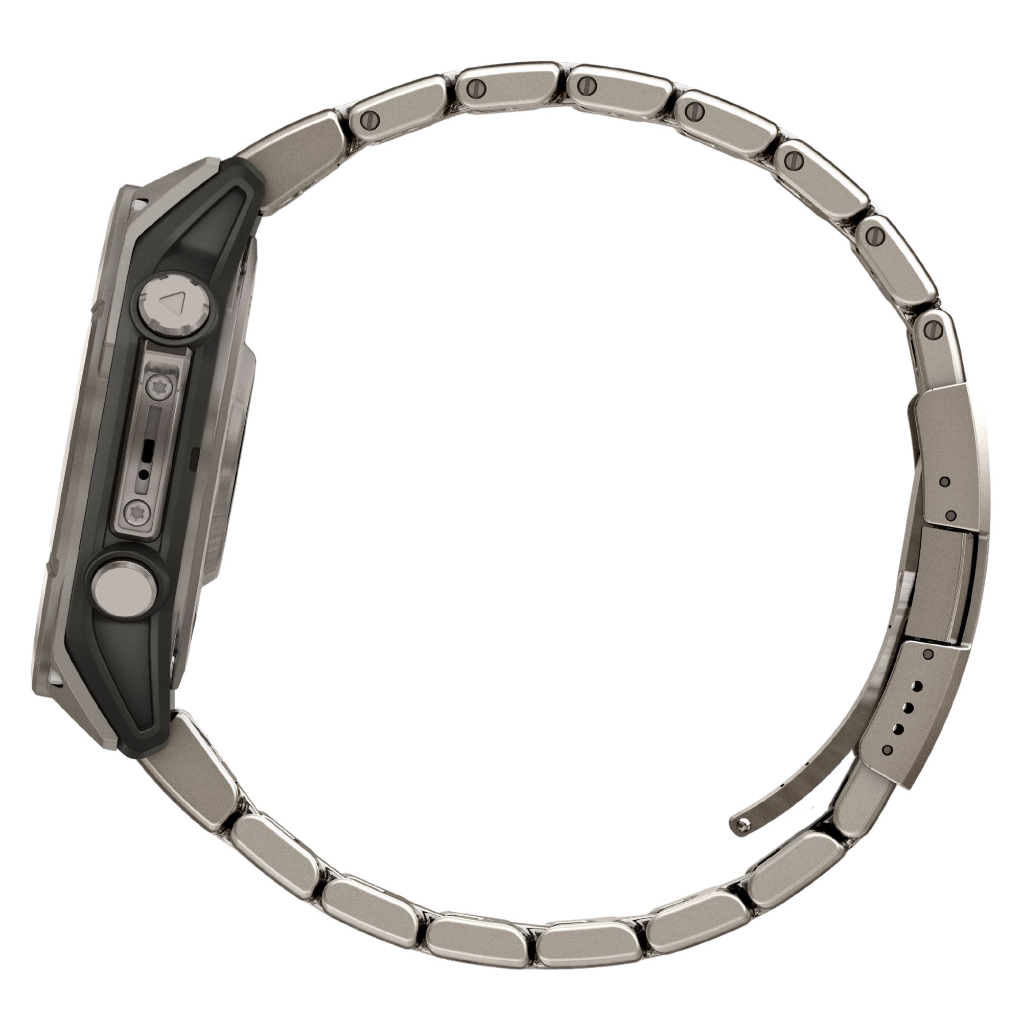Montre Garmin Fénix 8 AMOLED Sapphire Titane Titanium bracelets titane et silicone noir 47 mm
