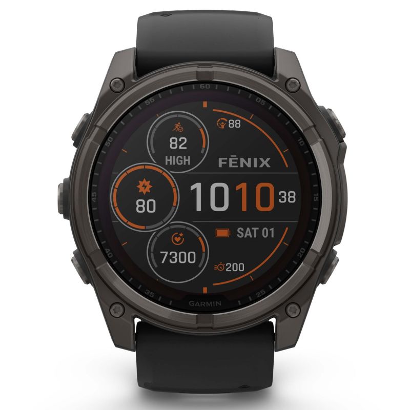 Garmin Fenix 7 Pro 47mm Sapphire Solar Carbon Gray Black - Gps Montagna