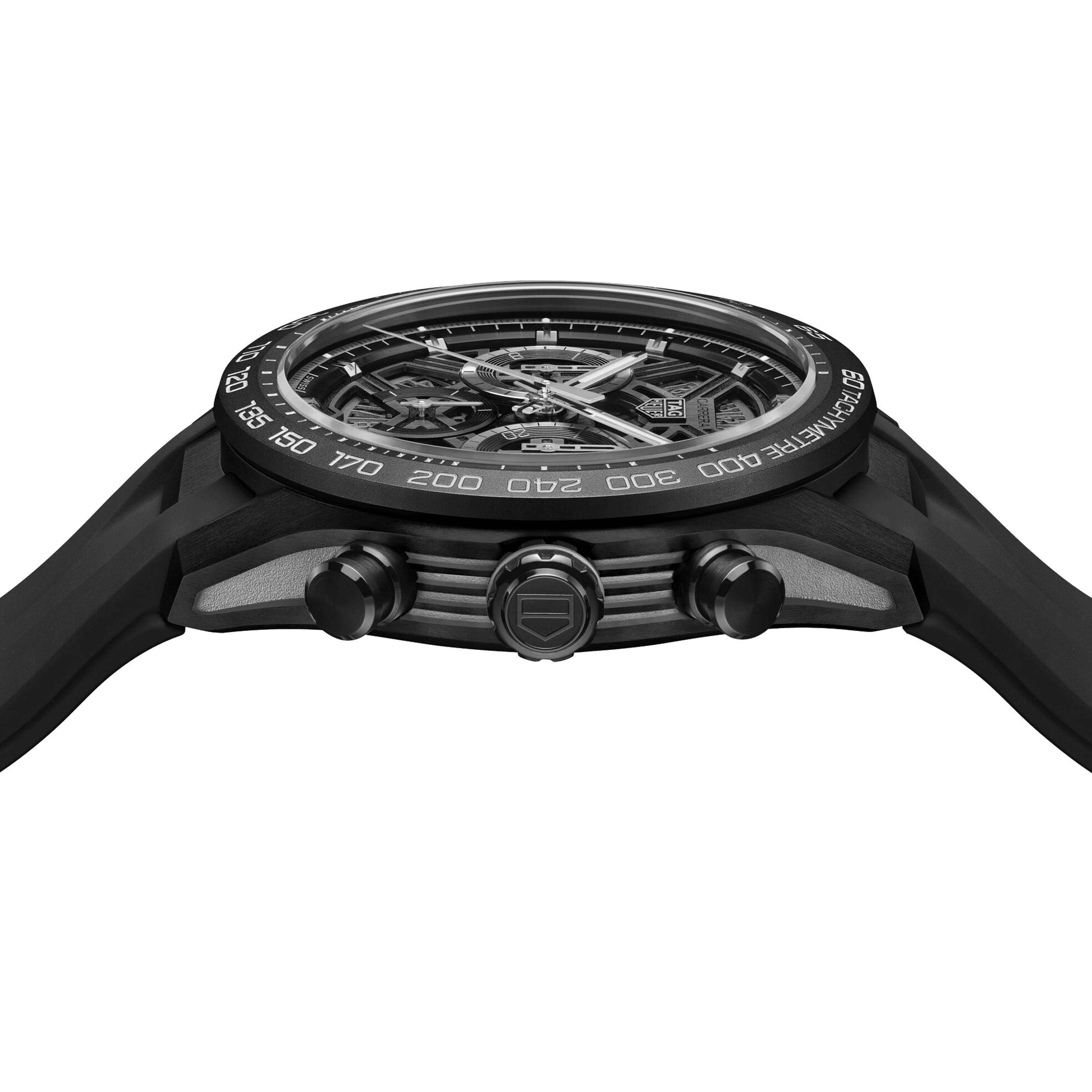 Montre TAG Heuer Carrera Chronographe Extreme Sport DLC automatique squelette 44 mm CBU2080.FT6272