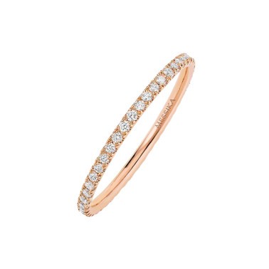 Alliance Messika Gatsby XS en or rose et diamants