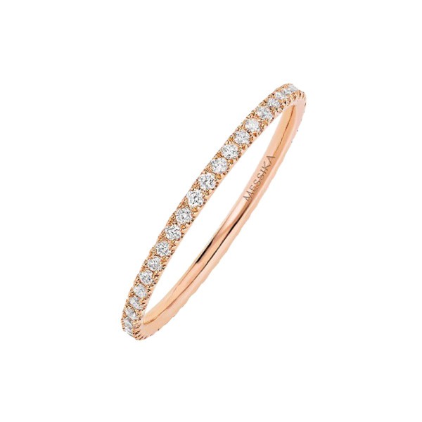 Alliance Messika Gatsby XS en or rose et diamants