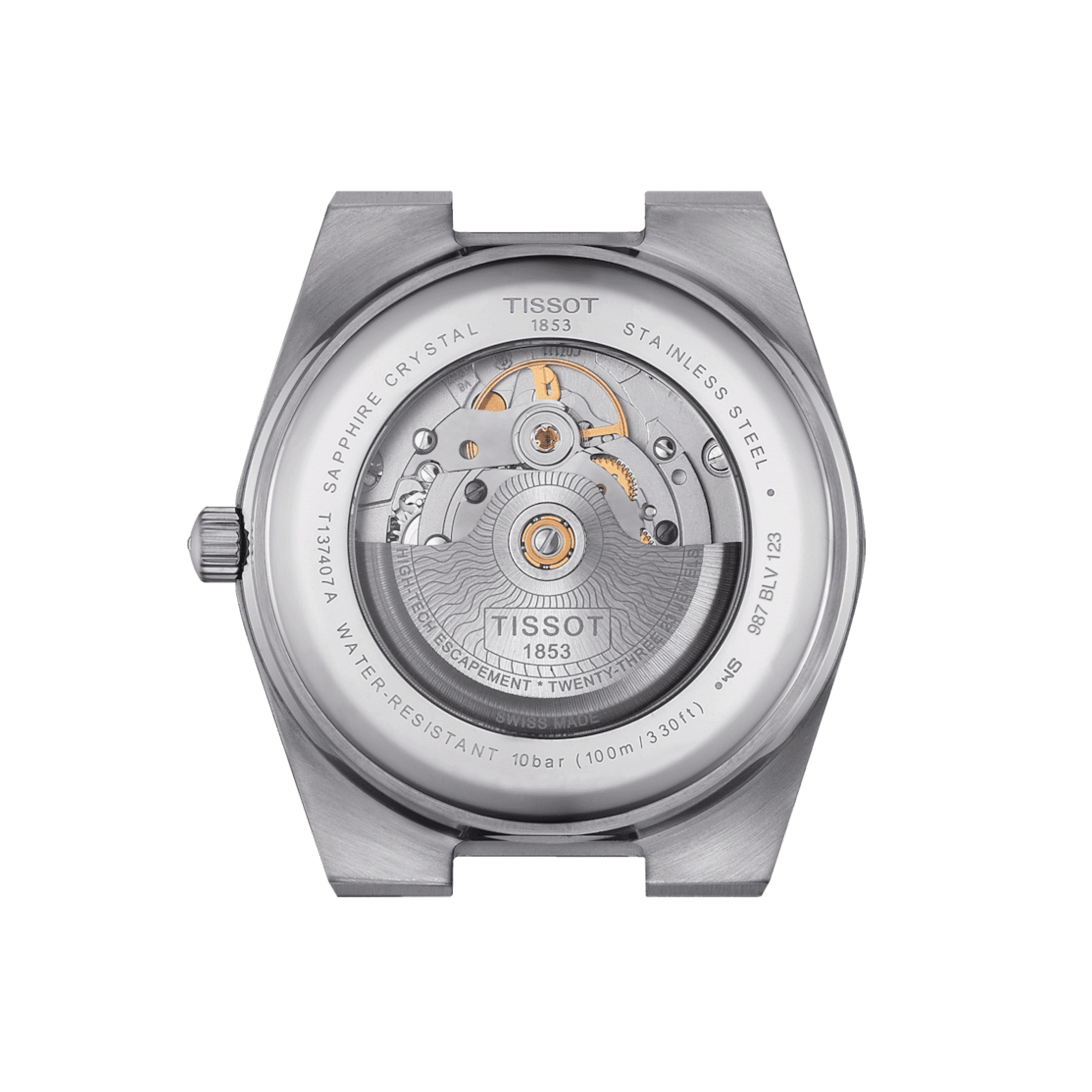 Montre Tissot PRX Powermatic 80 automatique cadran bleu nuit bracelet acier 40 mm T137.407.11.051.01