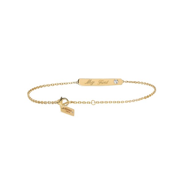 Bracelet Messika My First en or jaune et diamant