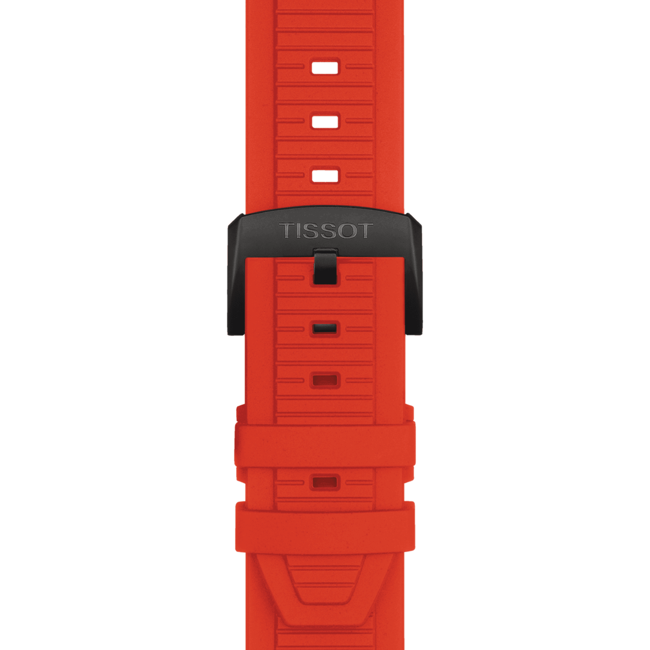 Tissot T-Sport T-Race Chronograph quartz grey dial red silicone strap 45 mm T141.417.37.061.01