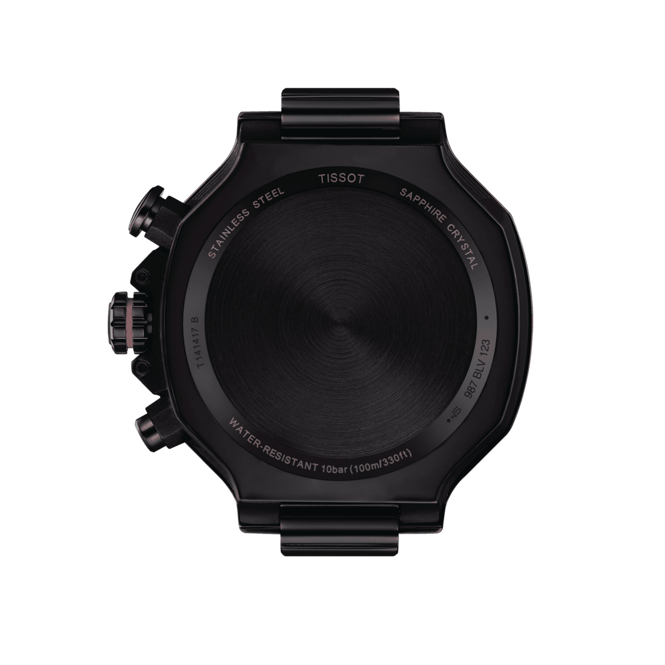 Tissot T-Sport T-Race Chronograph quartz grey dial red silicone strap 45 mm T141.417.37.061.01