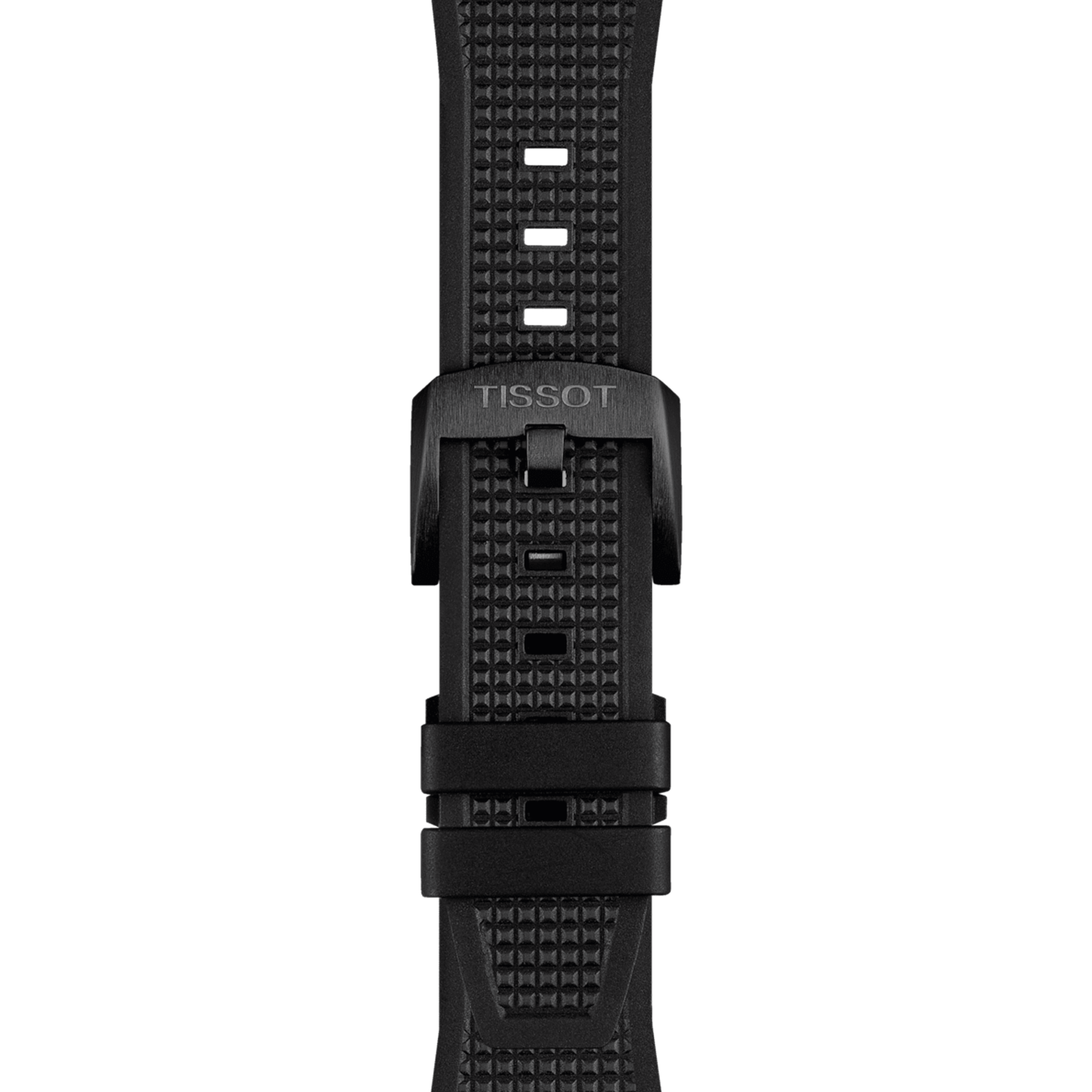 Montre Tissot PRX Powermatic 80 cadran carbone noir bracelet caoutchouc noir 40 mm T137.907.97.201.00