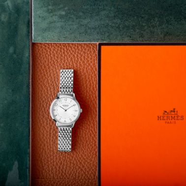 Hermès Slim CA2.210 quartz 32 mm Full Set 2018