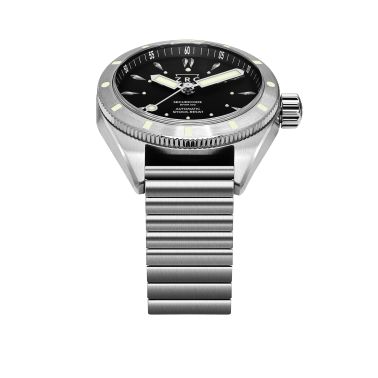 ZRC Securicode Diver 300 automatic black dial steel bracelet 39 mm