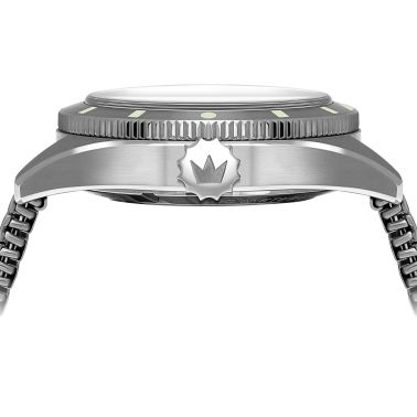 Montre ZRC Securicode Diver 300 automatique cadran noir bracelet acier 39 mm