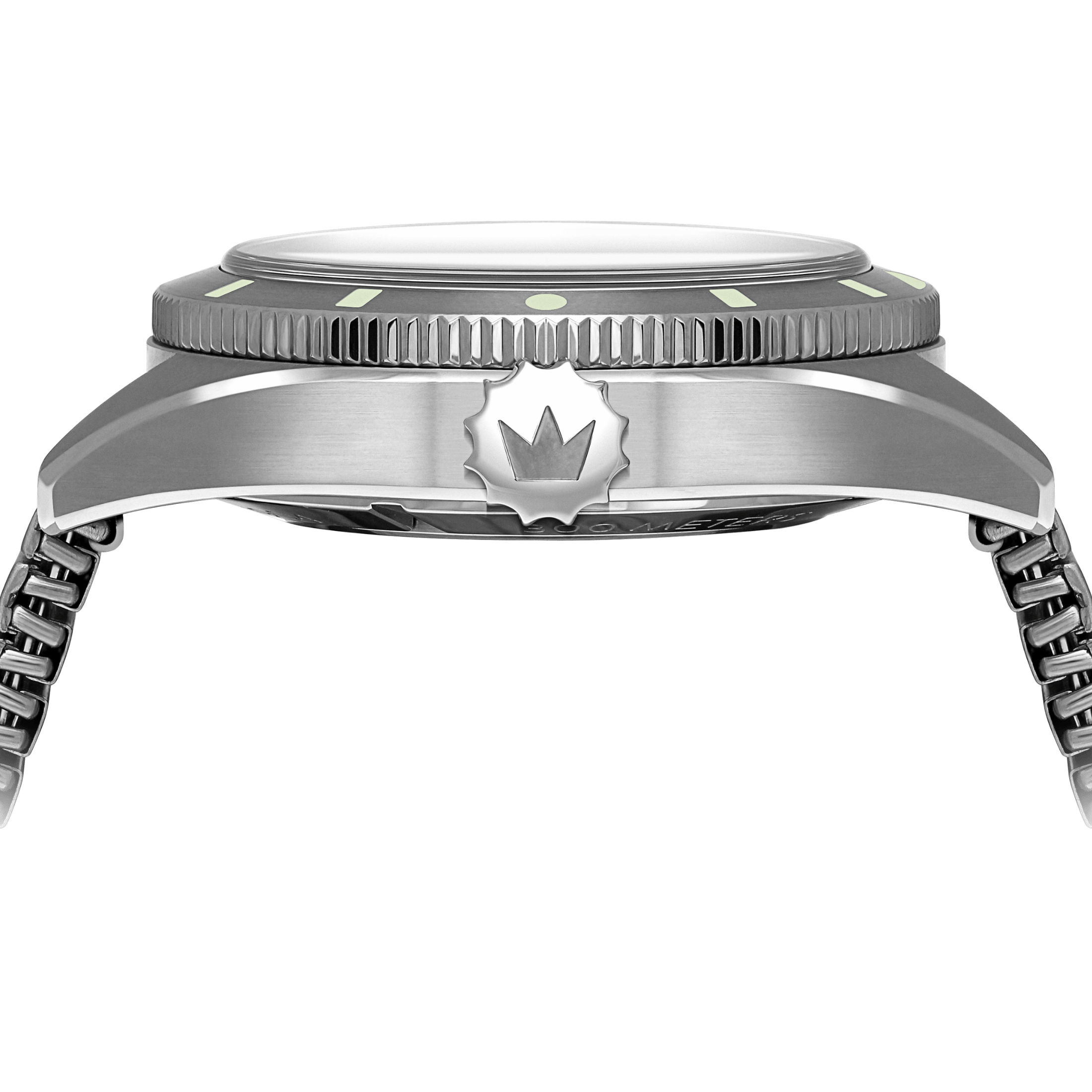 ZRC Securicode Diver 300 automatic black dial steel bracelet 39 mm