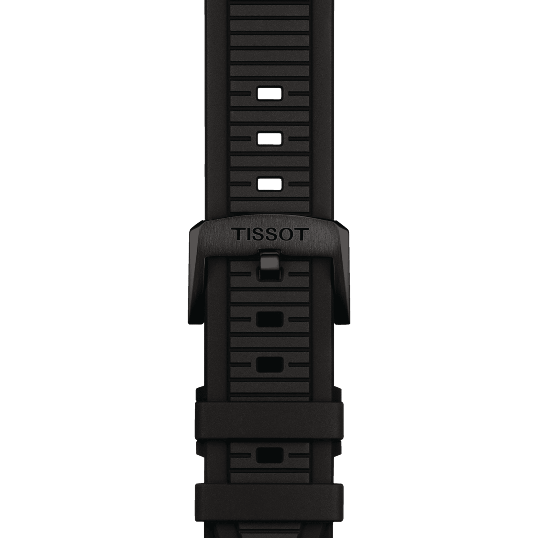 Montre Tissot T-Race PVD Noir Powermatic 80 cadran noir bracelet caoutchouc noir 41 mm T141.807.37.057.00