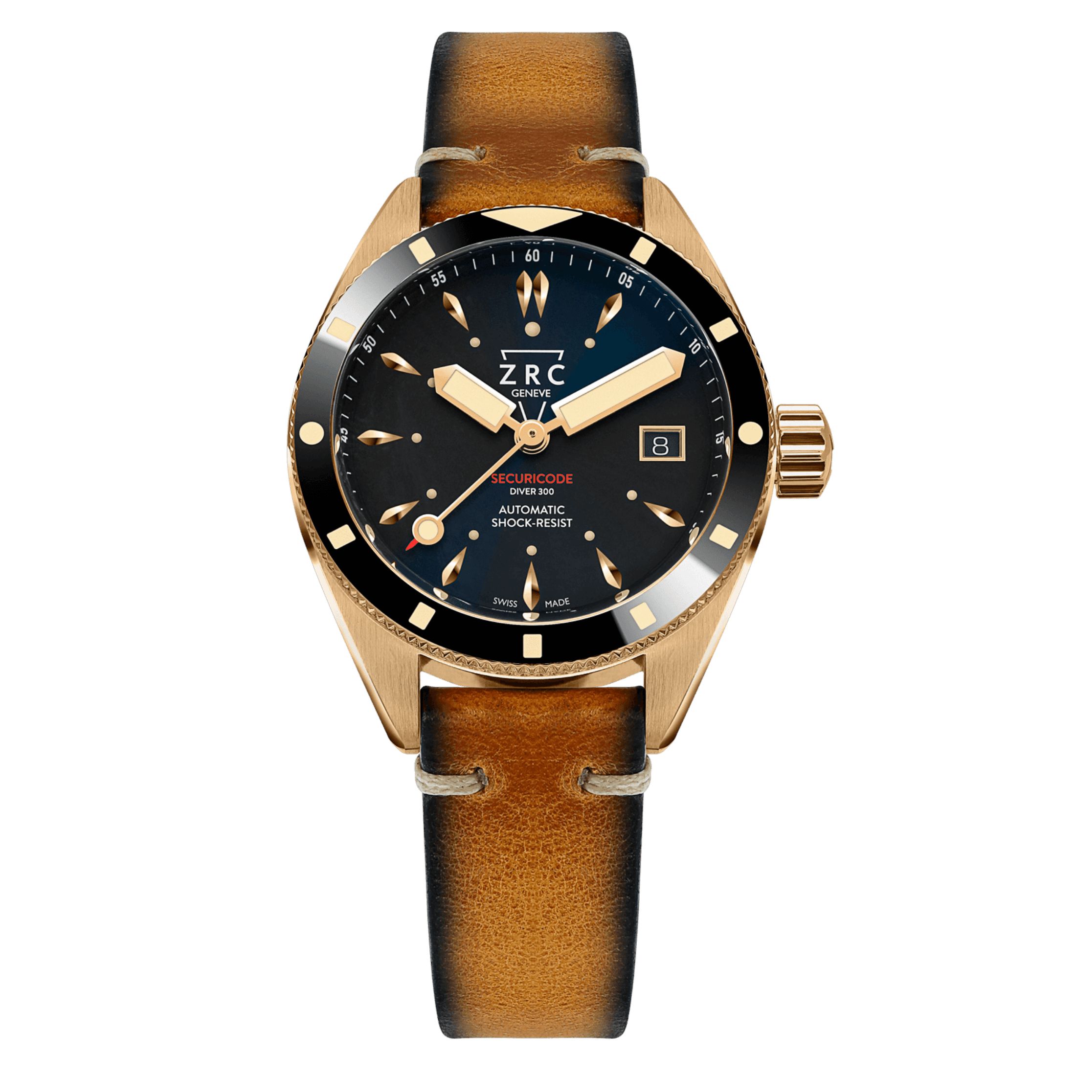 ZRC Securicode Diver 300 Bronze SC39463 - Lepage