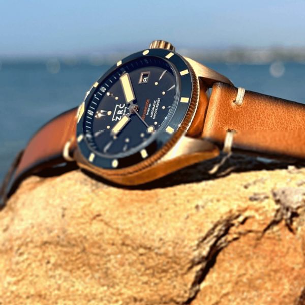 ZRC Bracelet de Montre 24MM - Cur veau Marron - NEUF | eBay