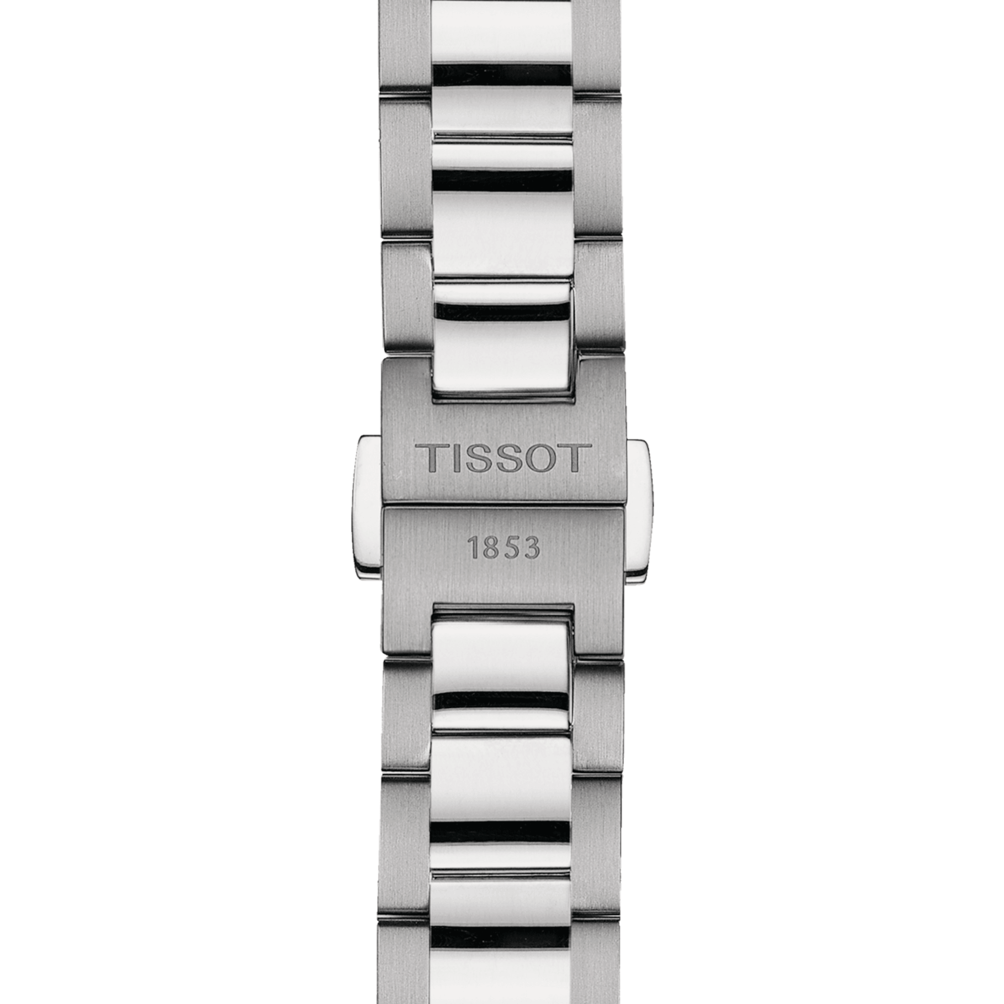 Montre Tissot T-Classic PR 100 quartz cadran nacre blanche bracelet acier 34 mm T150.210.11.116.00