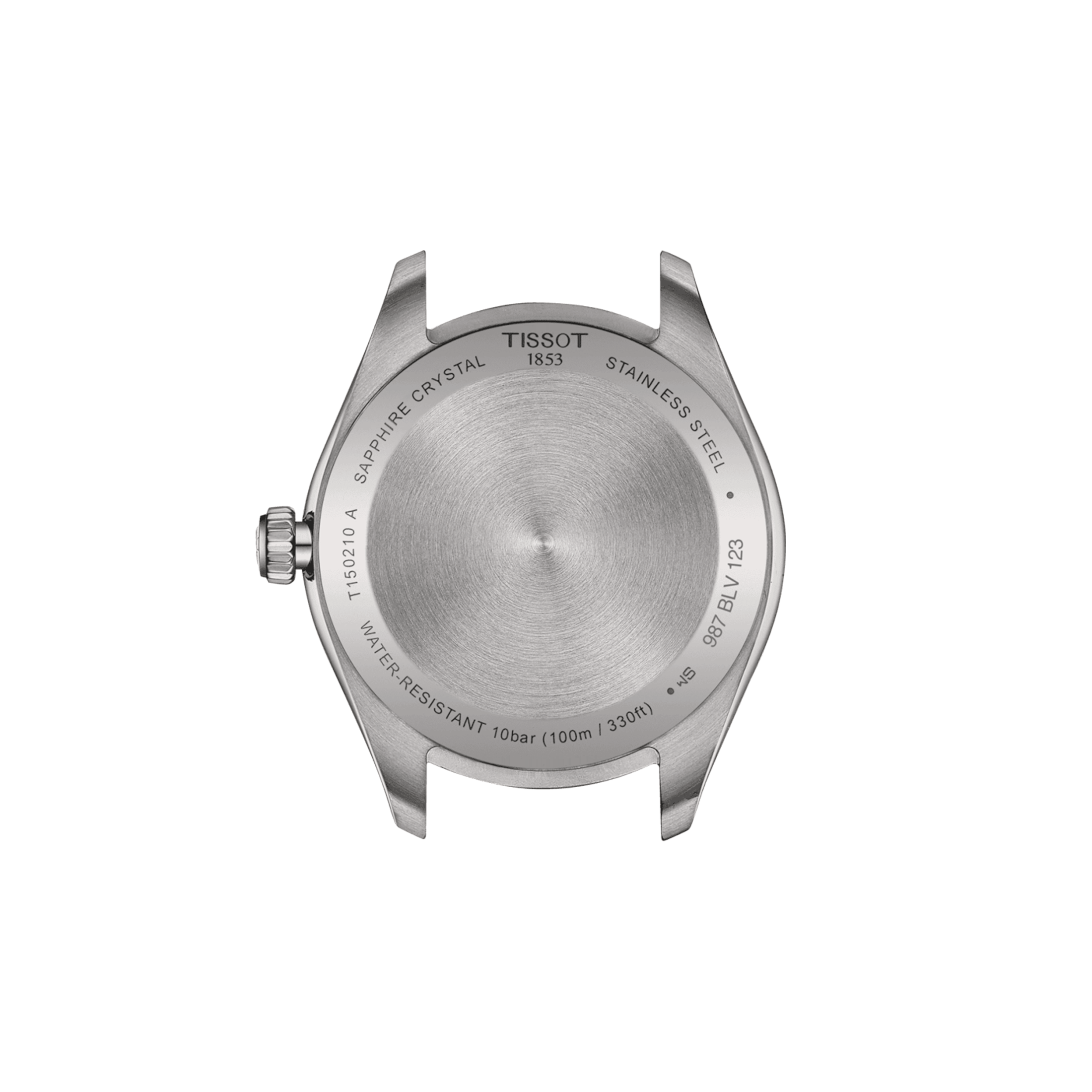 Tissot T-Classic PR 100 quartz green dial steel bracelet 34 mm T150.210.11.091.00