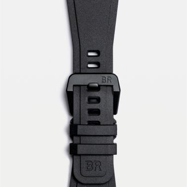 Bell & Ross BR-03 Horizon automatic ceramic black and blue dial rubber strap 41 mm