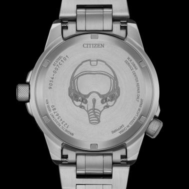 Montre Citizen Promaster Sky Mechanical GMT automatique cadran noir bracelet acier 44,5 mm