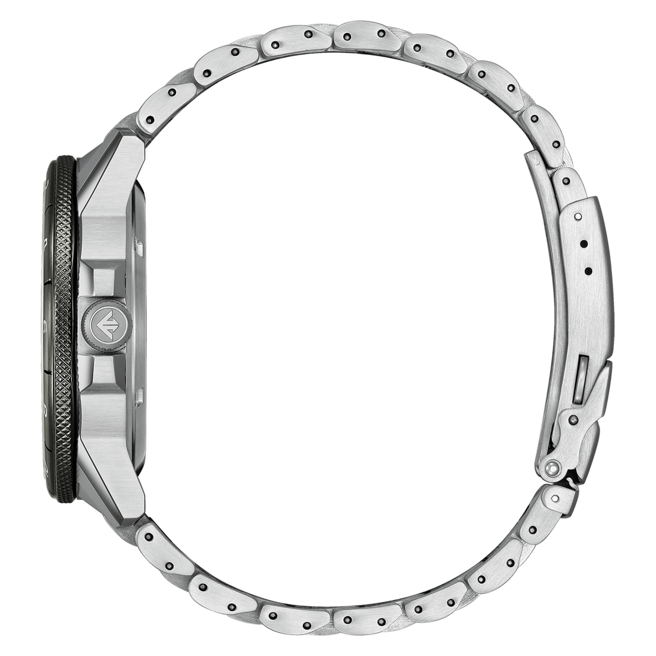 Montre Citizen Promaster Sky Mechanical GMT automatique cadran noir bracelet acier 44,5 mm