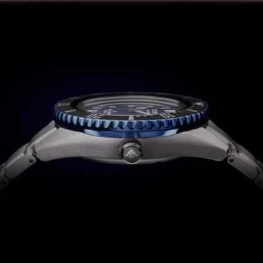 Citizen Promaster Marine Fujitsubo Super Titanium automatic blue dial titanium bracelet 41 mm