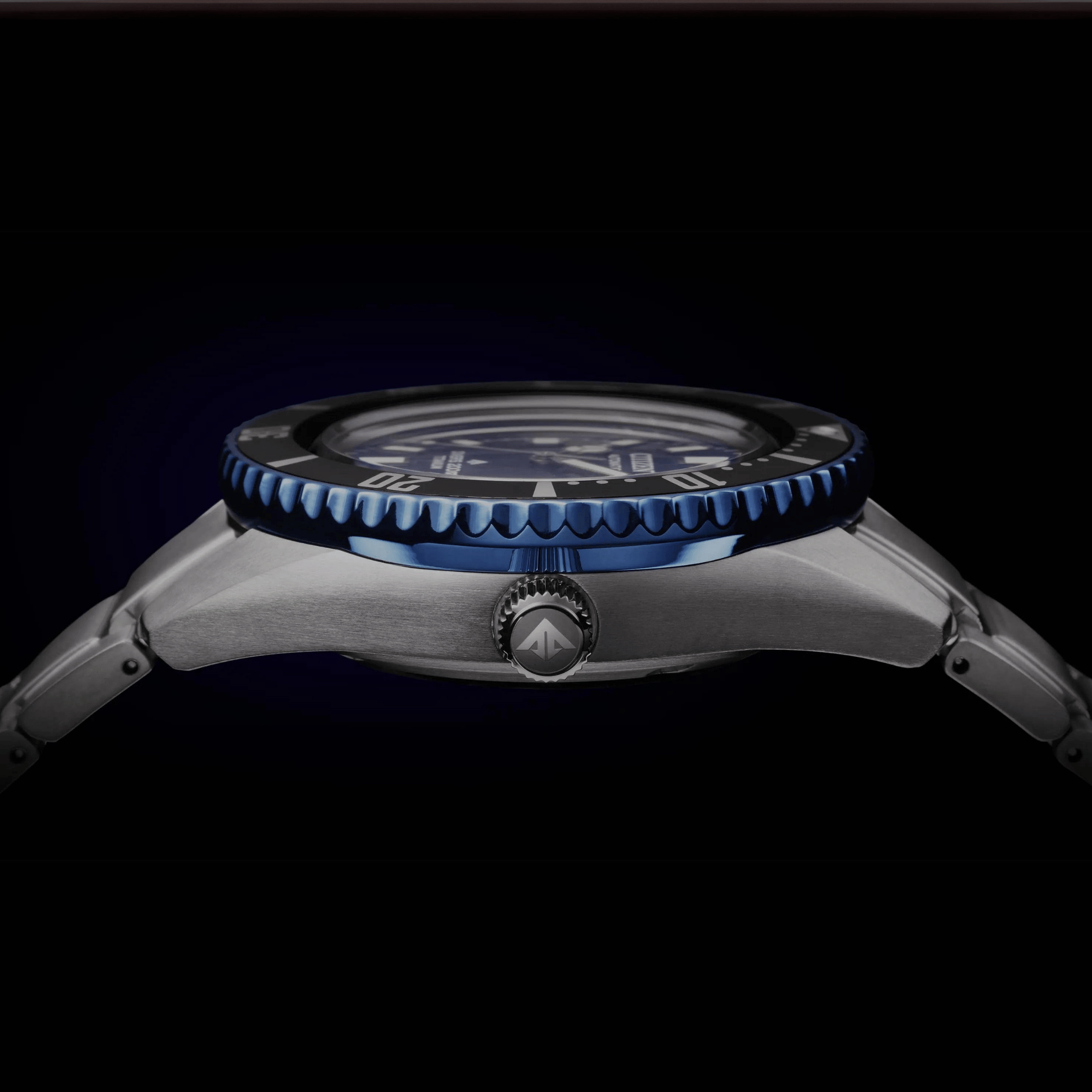 Citizen Promaster Marine Fujitsubo Super Titanium automatic blue dial titanium bracelet 41 mm