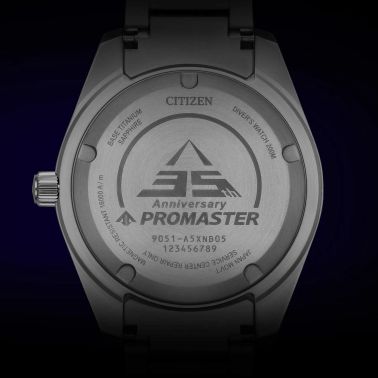 Citizen Promaster Marine Fujitsubo Super Titanium automatic blue dial titanium bracelet 41 mm