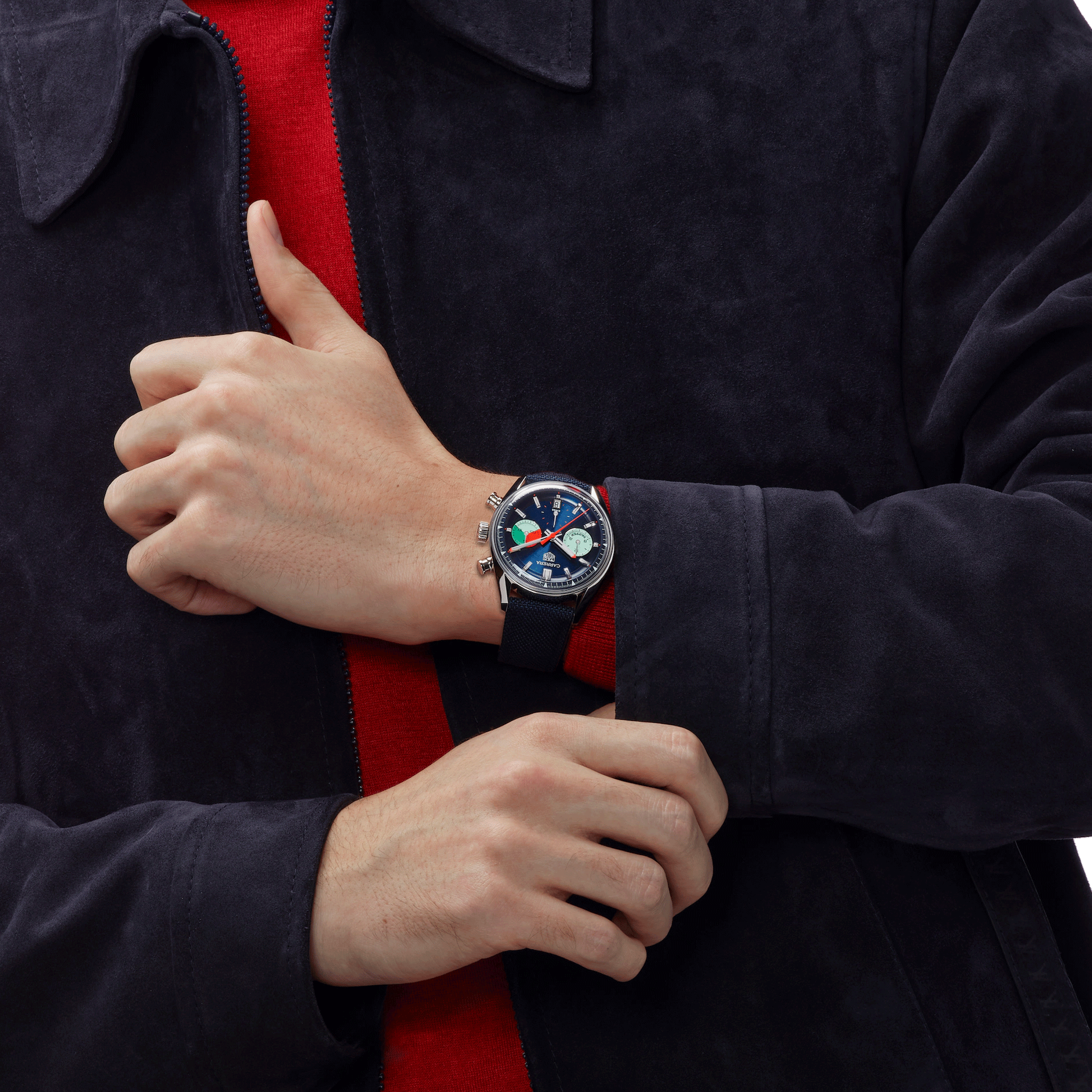 Montre TAG Heuer Carrera Chronographe Skipper Edition Limitée automatique 39 mm CBS2213.FN6002