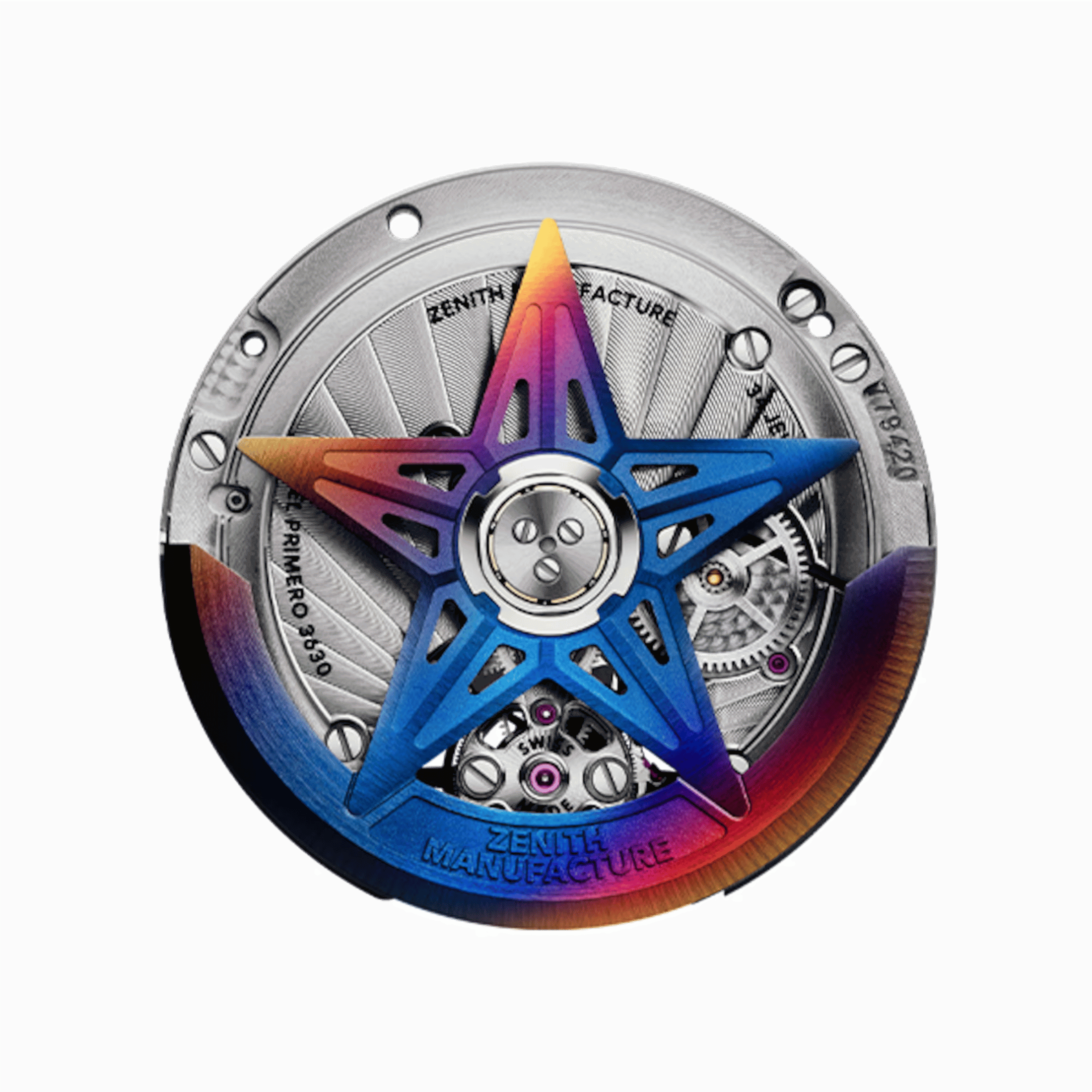  Zenith Defy Skyline Tourbillon "Felipe Pantone Edition" automatic grey dial steel bracelet 41 mm