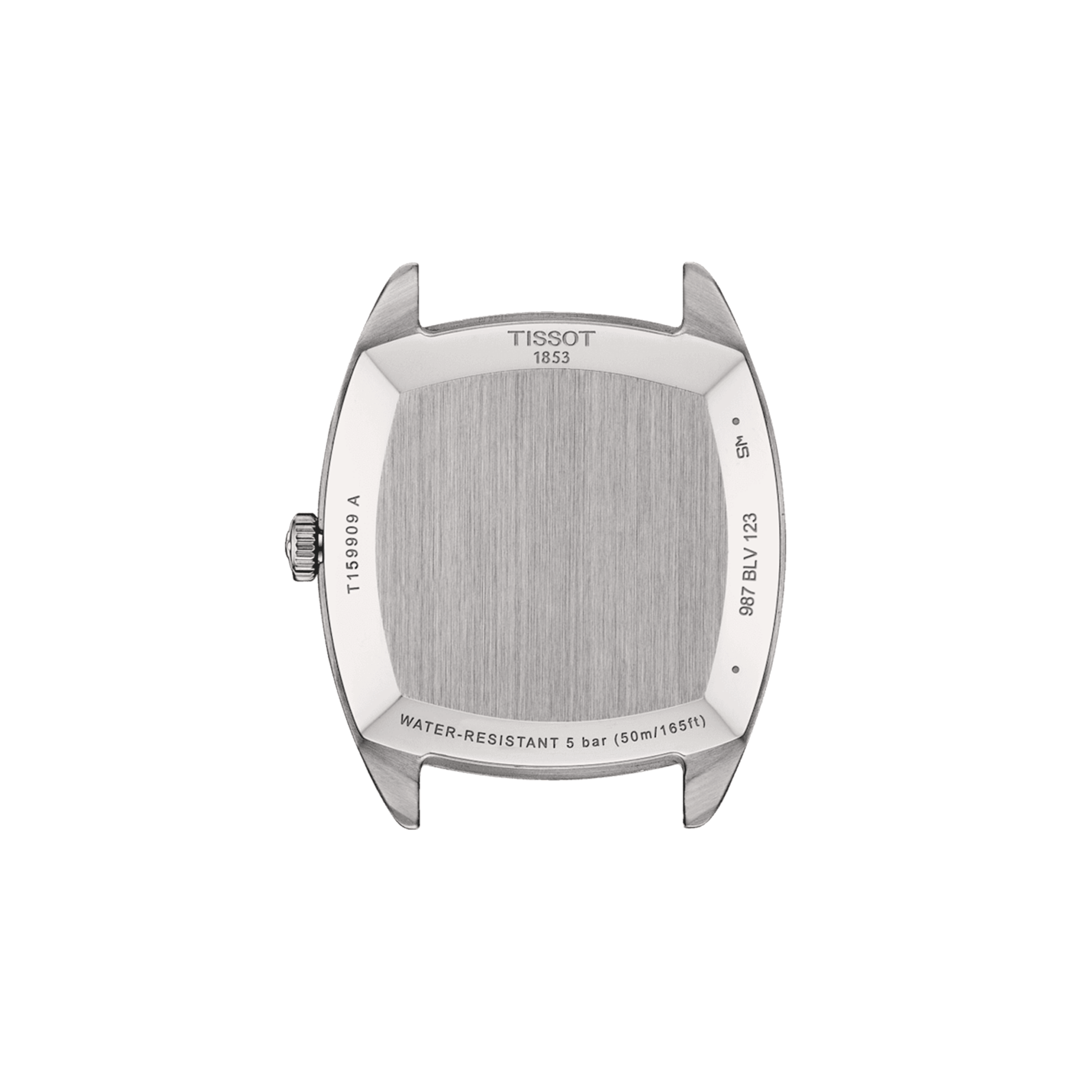 Tissot Stylist quartz watch blue dial blue leather strap 32 x 32 mm