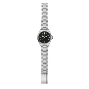 Tudor Ranger automatic watch black dial steel bracelet 39 mm