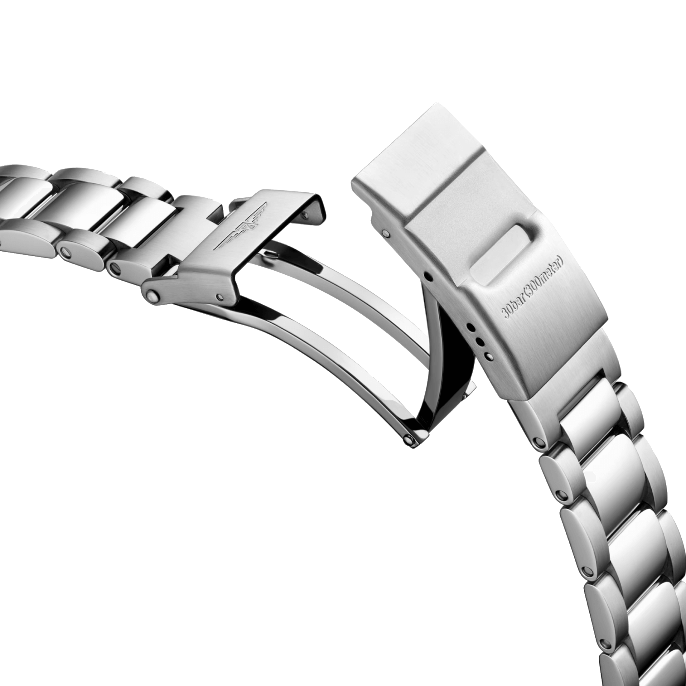 Longines HydroConquest quartz watch diamond index white mother-of-pearl dial steel bracelet 32 mm L3.370.4.87.6