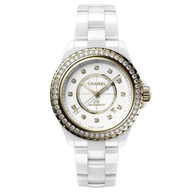 Montre CHANEL J12 Gold Blanche Calibre 12.1 38 mm H9836 Lepage