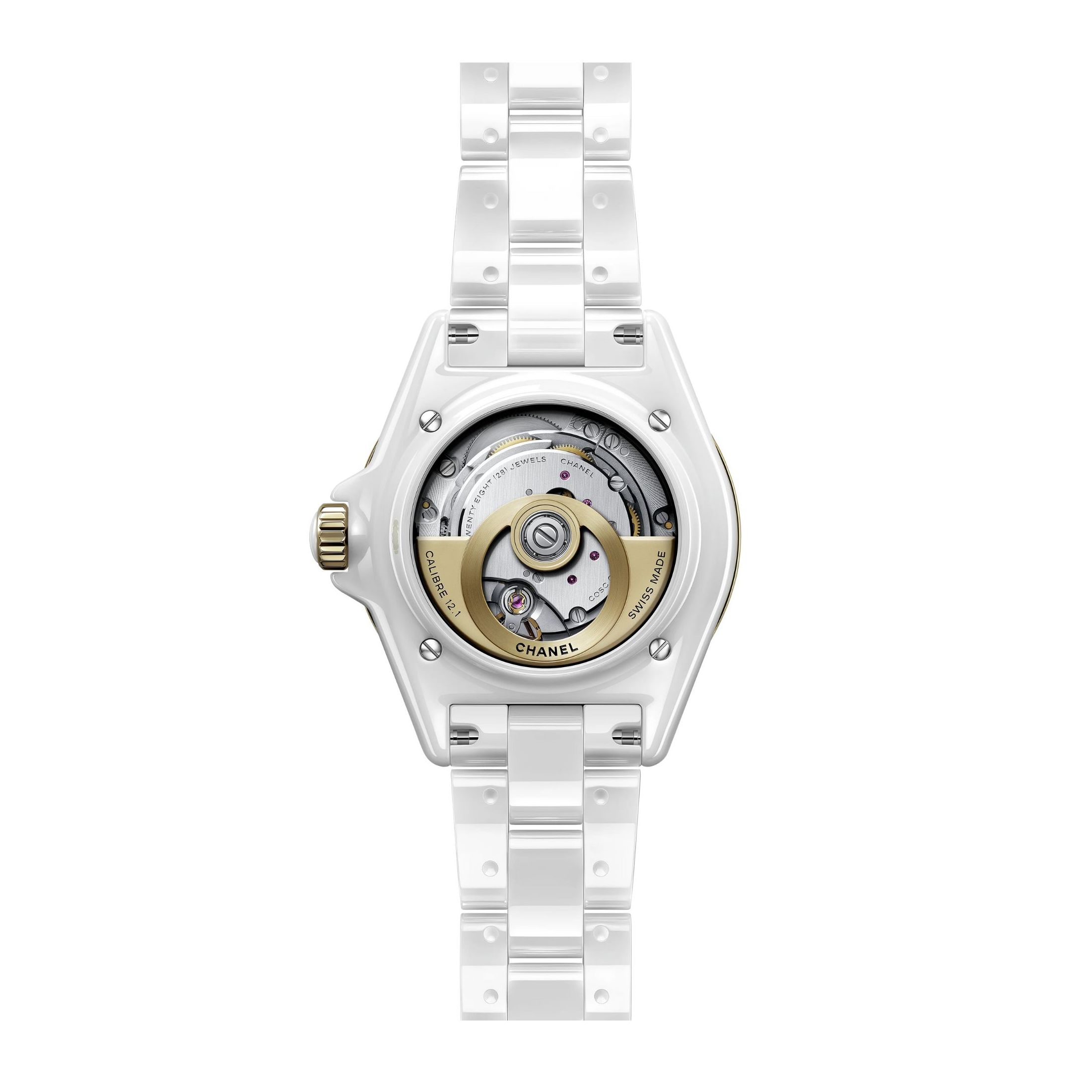 CHANEL J12 Gold White Calibre 38 mm H9836 Lepage