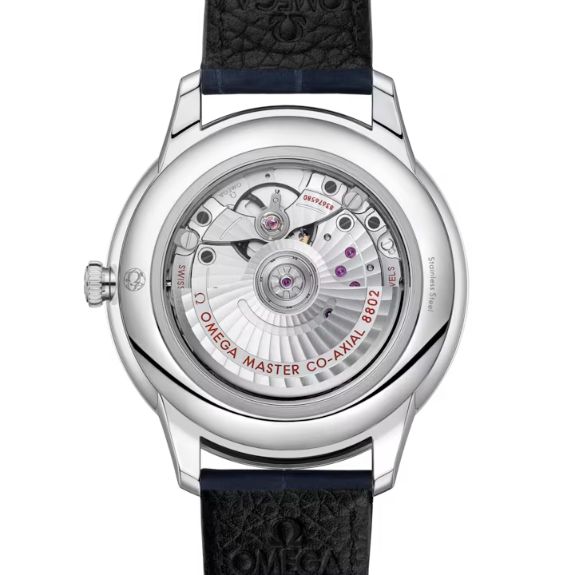 Omega De Ville Prestige Co-Axial Master Chronometer Small Second blue dial leather strap 41 mm