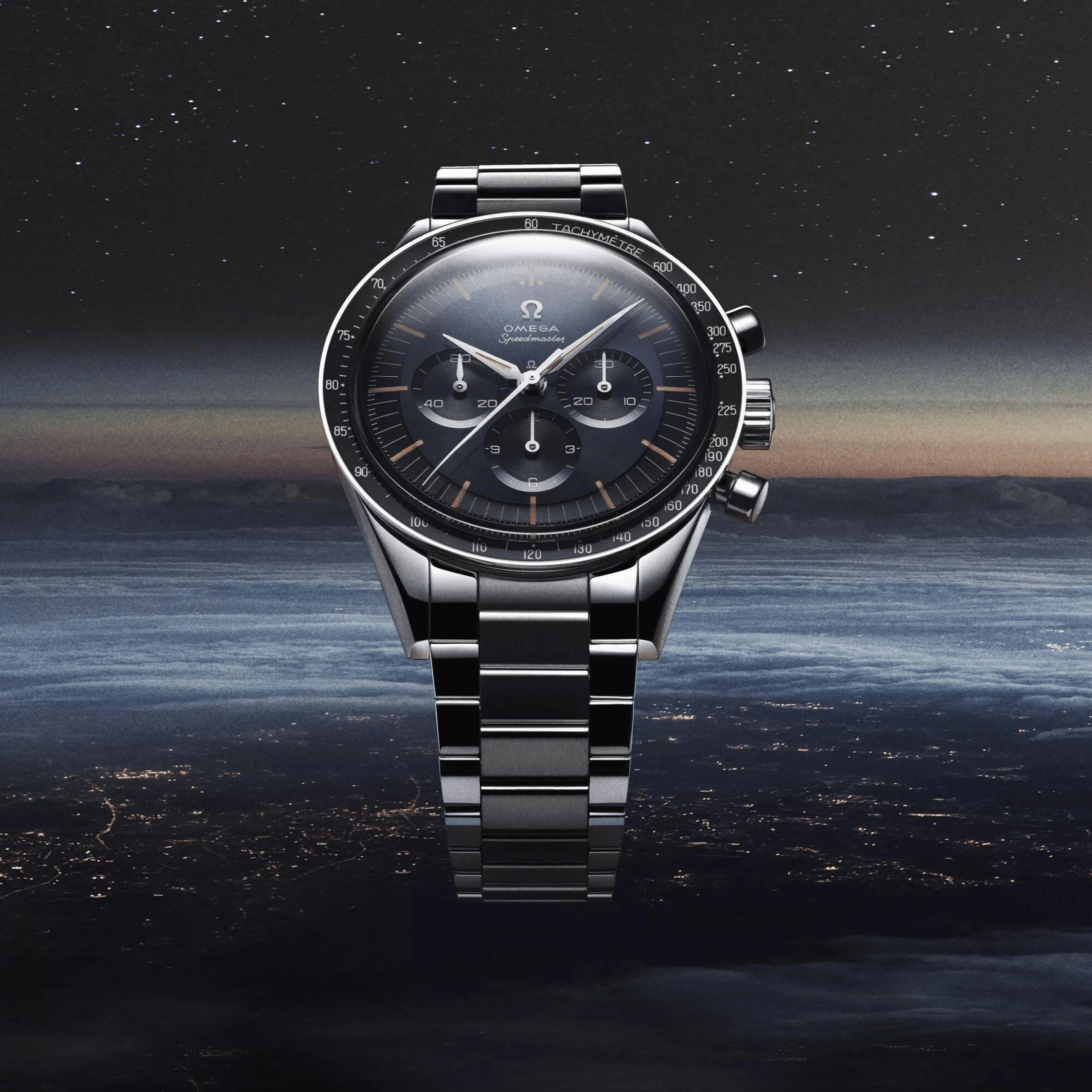 Omega Speedmaster "First OMEGA In Space" Co-Axial Master Chronometer steel bracelet 39,7 mm