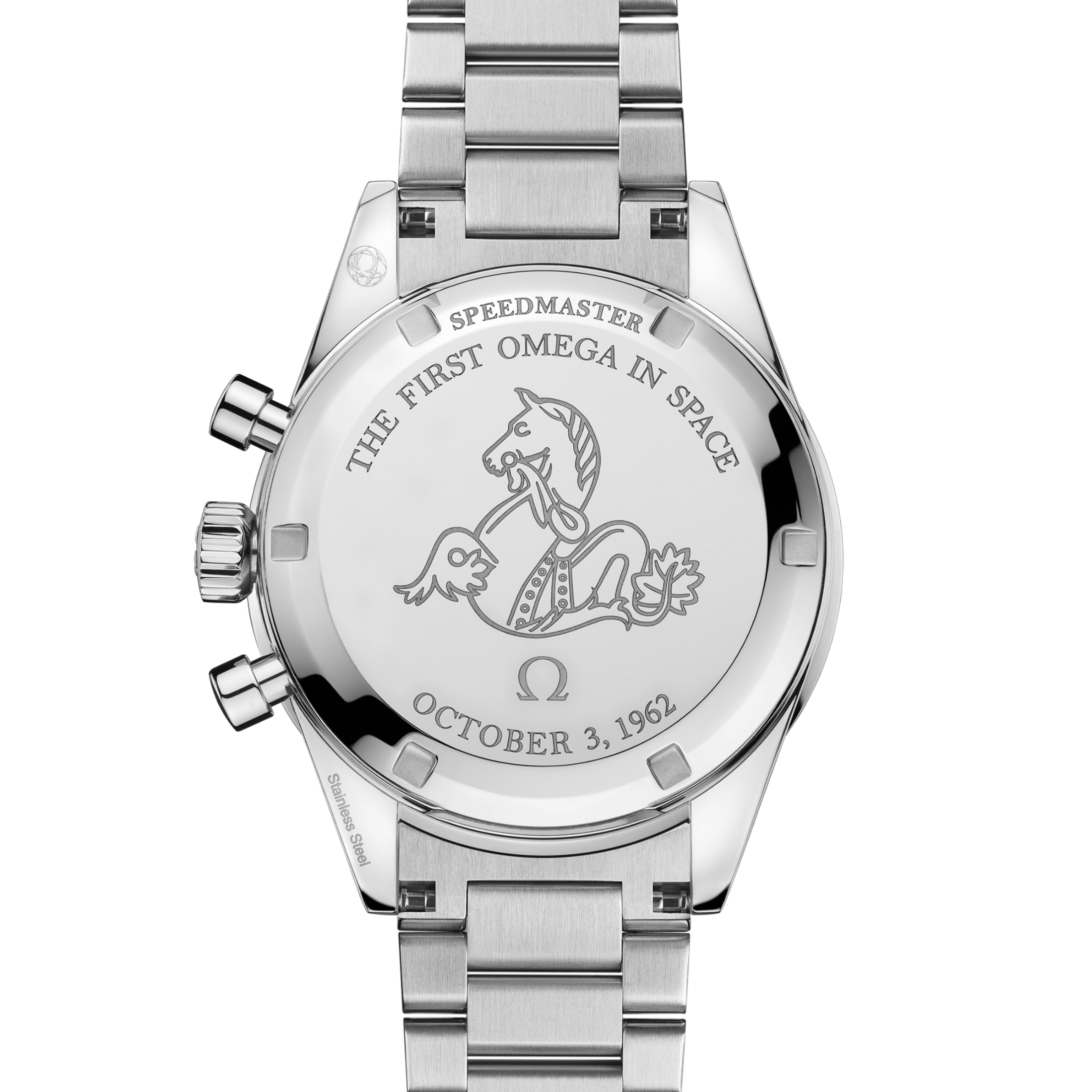 Montre Omega Speedmaster "First OMEGA In Space" Co-Axial Master Chronometer bracelet acier 39,7 mm